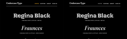 Undercase Type