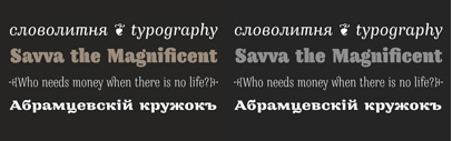 Mamontov by omtype: 50% off till January 7th.