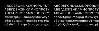 Lab Grotesque by @lettersfromswe now supports Cyrillic and Greek.