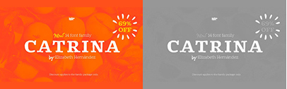 @Latinotype released Catrina. Catrina Family is 69% off until July 7.