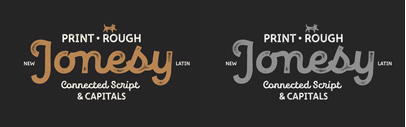 New Jonesy Latin by Ksenia Belobrova. 40% off until Nov 28.