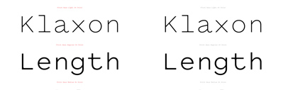 @klimtypefoundry released Pitch Sans. It comes with 5 weights + italics.