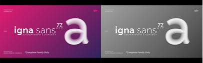 @Latinotype released Igna Sans. Igna Sans Family is 77% off until March 31.