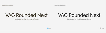 Monotype released VAG Rounded Next. It also support Greek and Cyrillic.