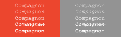 @velvetype released Compagnon which comes with five typewriter fonts.