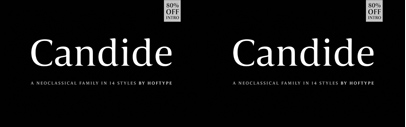 Hoftype released Candide.