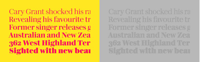 Commercial Type released Darby Serif‚ a companion to Darby Sans. Darby Serif comes in Text and Display.