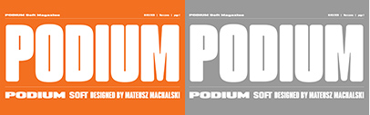 Borutta Group released PODIUM Soft designed by Mateusz Machalski.