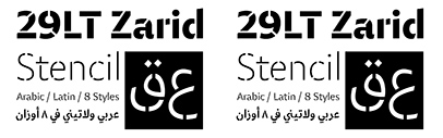 29Letters released 29LT Zarid Stencil.