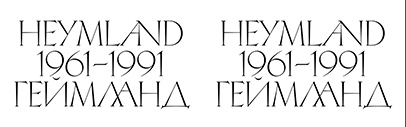 Lineto released LL Heymland designed by Yevgeniy Anfalov.