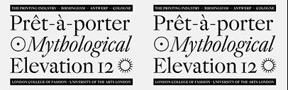 Revolver Type Foundry released Le Rosart Display and Le Rosart Text.