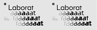 Monotype released Laborat designed by Kristina Jandova.