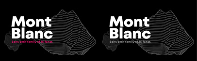 Fontfabric released Mon Blanc designed by Svetoslav Simov and Vika Usmanova.