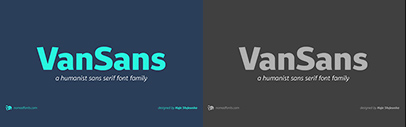 Nomad Fonts released VanSans.