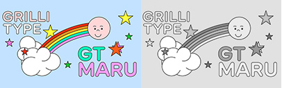 Grilli Type released GT Maru‚ GT Maru Mono‚ GT Maru Mega‚ and GT Maru Emoji.