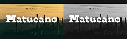 Identity Letters released a new Lab font: Matucano v0.5.
