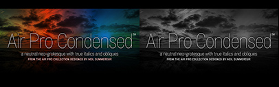 Positype released Air Pro Condensed.