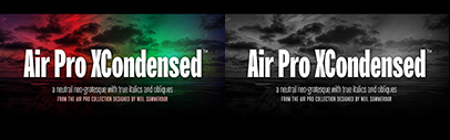 Positype released Air Pro XCondensed.