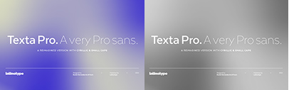 Latinotype released Texta Pro.