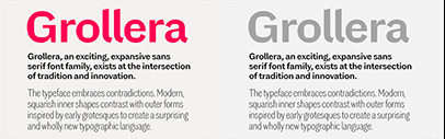 Tipografies released Grollera.
