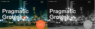 Lux Typo released Pragmatic Grotesk.