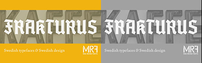 MAC Rhino Fonts released Frakturus.