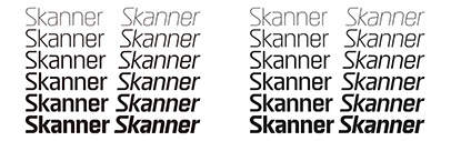 Approximate Type Foundry released Skanner.