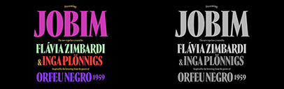 Flavia Zimbardi released Jobim designed by Flavia Zimbardi and Inga Plönnigs.