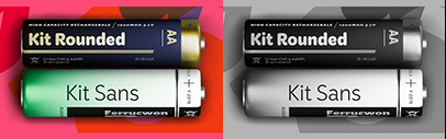 Darden Studio released Kit Sans and Kit Rounded.