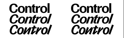 Commercial Type released Control by Christian Schwartz and Miguel Reyes. It’s available in Vault.