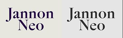 Storm Type Foundry released Jannon Neo.