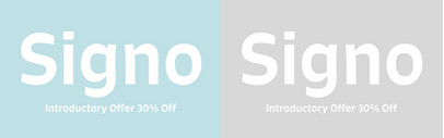 Signo is a dynamic sans serif with reverse contrast‚ designed for editorial and branding. 30% off till Feb 28.