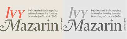 The Ivy Foundry released IvyMazarin.