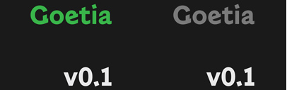 Goetia by Benjamin Tuttle was added to Future Fonts.