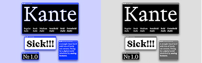 Kante has crossed the finish line and graduated from Future Fonts.