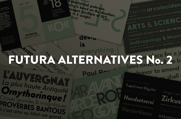 Futura Alternatives No.2