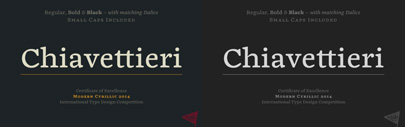 Chiavettieri‚ an awarded typeface‚ by @KosticType. 40% off until May 9.