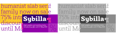 Sybilla‚ a humanist slab serif supporting Cyrillic‚ by @kateliew. Sybilla Family is 75% off until May 17.