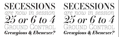 Essonnes‚ a contemporary Didot family in 3 optical weights‚ by @JTDType