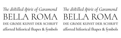 Cormorant‚ a display serif typeface inspired by the Garamond heritage. Designed by @CatharsisFonts.