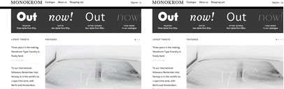 A new Norwegian type foundry Monokrom Type Foundry has just launched.