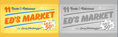 Ed’s Market‚ a brush lettered typeface collection‚ by @L_Worthington. 50% off until Nov 15.