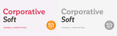 Corporative Soft by @Latinotype