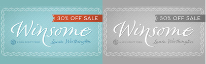 Winsome by @L_Worthington. 30% off until Feb 20.