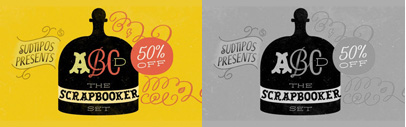 Scrapbooker by @sudtipos. 50% off until Feb 25.