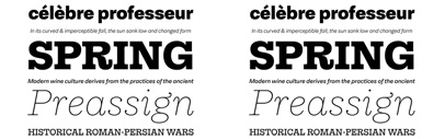 Equitan Sans & Equitan Slab by @TypeThoughts
