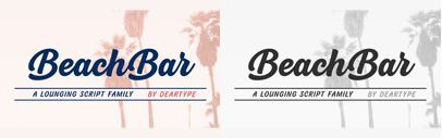 BeachBar by DearType. BeachBar Family is 71% off until July 23.