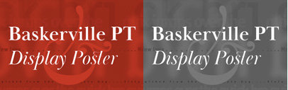 Baskerville Display PT by @ParaTypeNews. It’s on sale for a limited time.