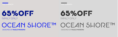 Oceanshore by Los Andes. Oceanshore Family is 65% off until Nov 10.