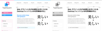 @mo_ri_sa_wa launched TypeSquare service in the US. They offer web and desktop font cloud service.